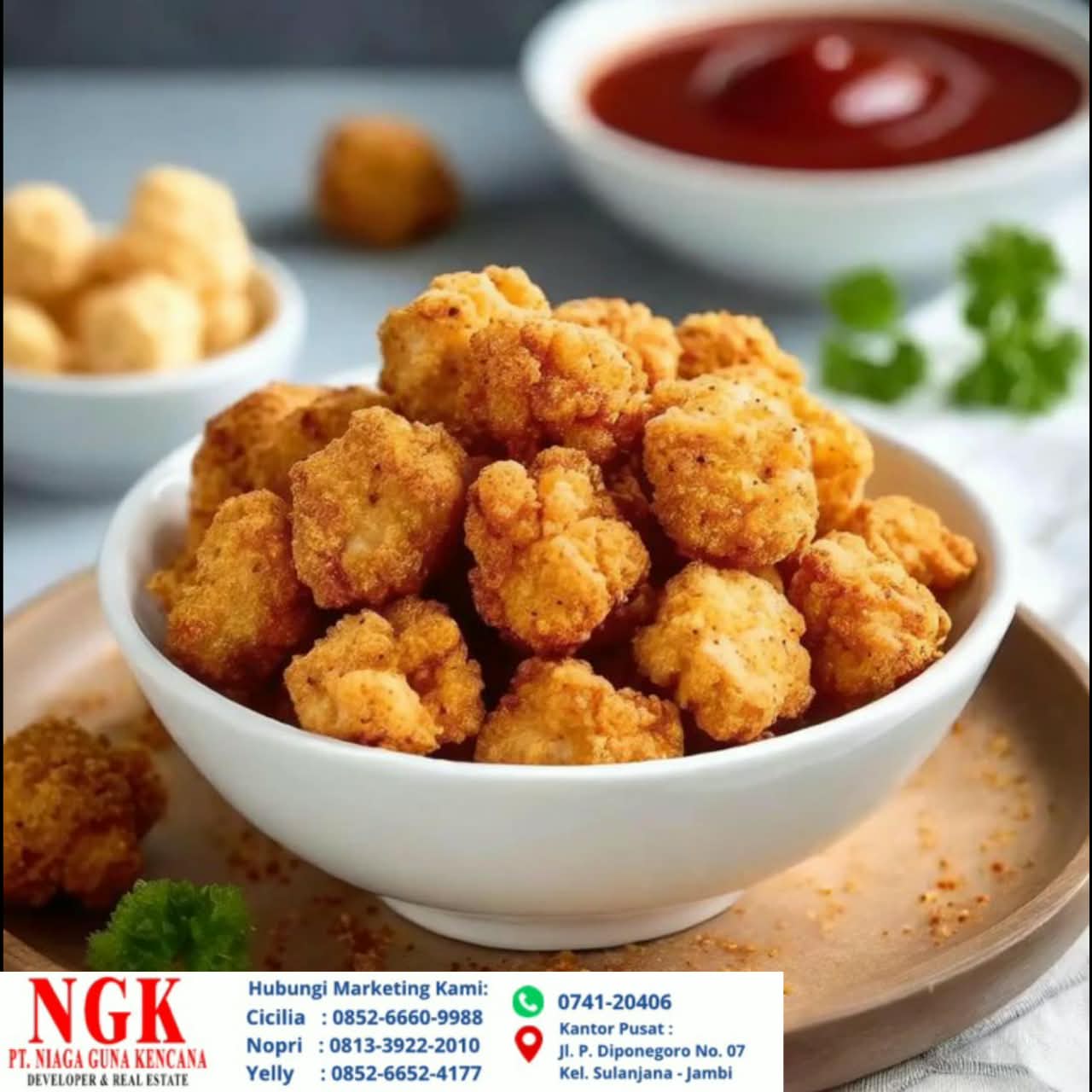 Resep Chicken Popcorn Camilan Lezat Sederhana