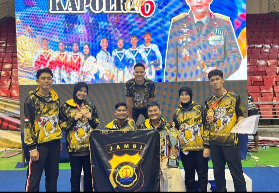 Personel Polda Jambi Ukir Prestasi di WPFG dan Kapolri Cup 2025