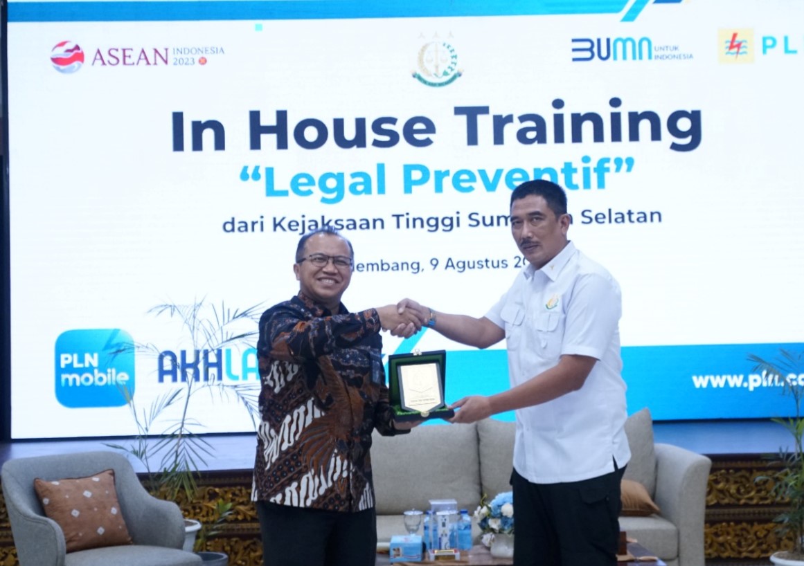 Perkuat Integritas Korporasi, PLN UID S2JB Gelar In House Training Legal Preventif dan Tindak Pidana 