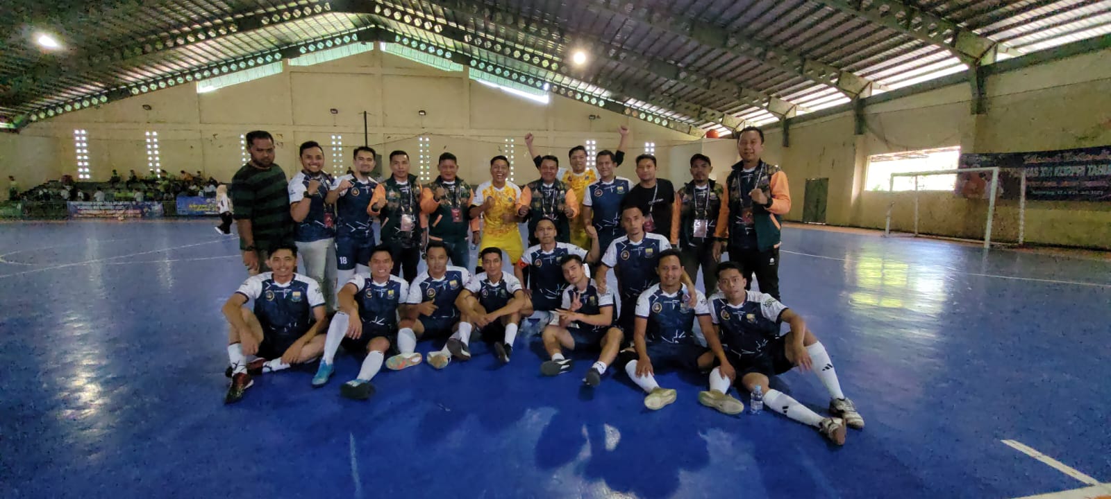 Keren! Tim Pornas Kopri Provinsi Jambi Cabor Futsal Menang 7-0 Lawan Kementerian PPPA