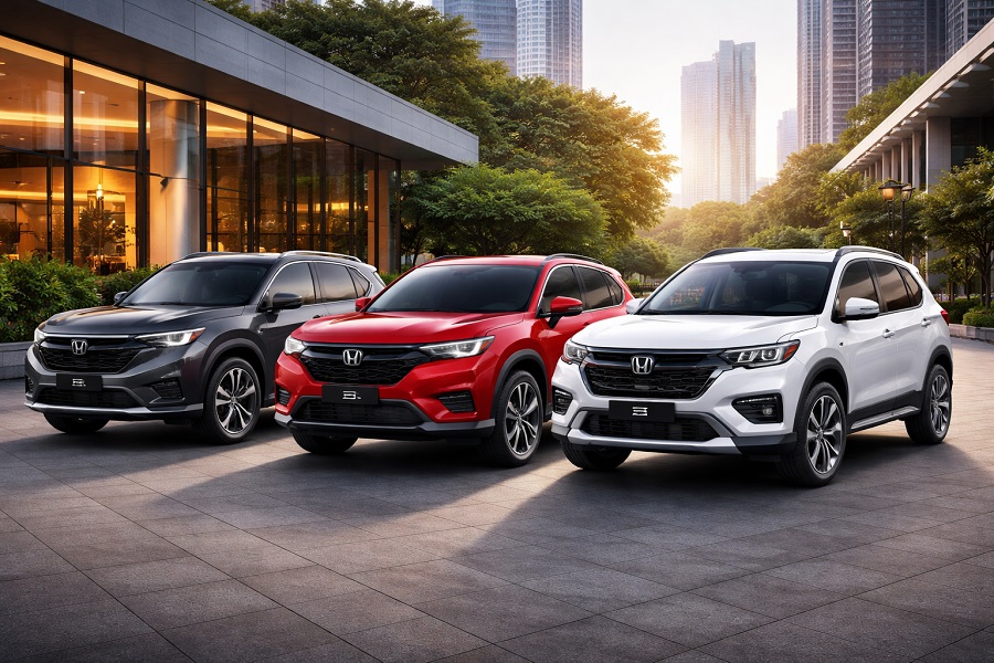 Bingung Pilih Honda CR-V, HR-V, atau BR-V? Ini Perbedaan Harga, Fitur, dan Teknologinya