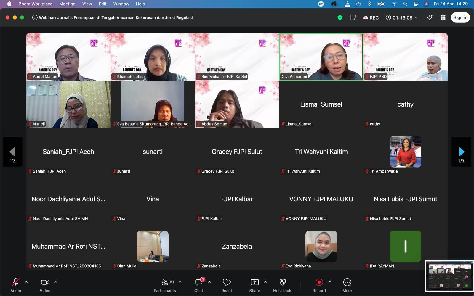 Jurnalis Perempuan di Tengah Ancaman Kekerasan dan Jerat Regulasi