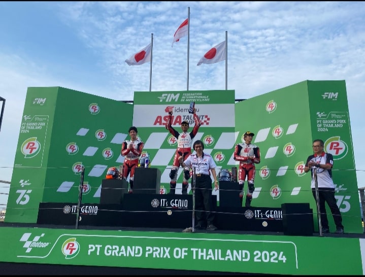 Ramadhipa Melaju Kencang Raih Juara di Race 1 IATC Buriram 2024