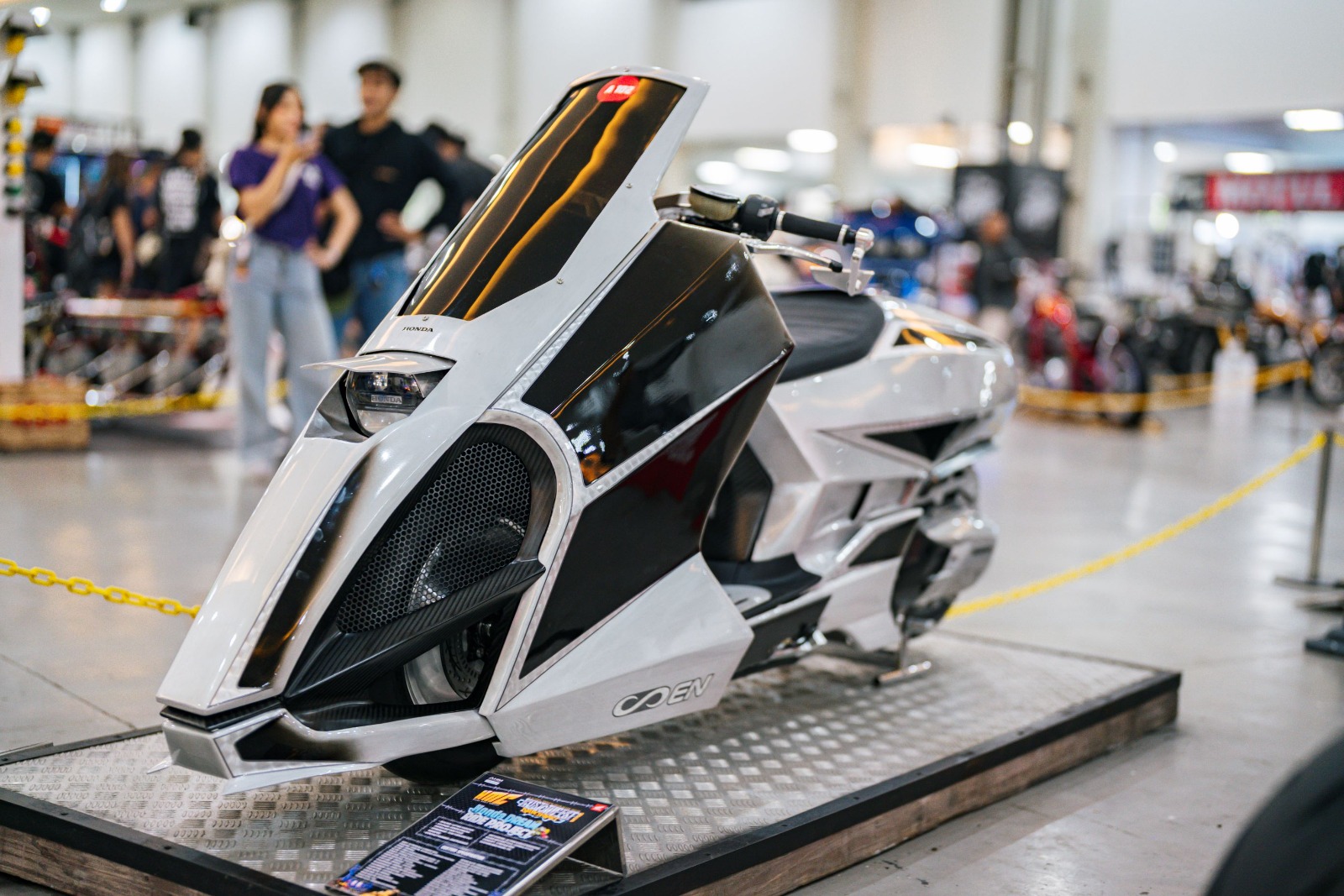 Bikin Bangga! Modifikator Indonesia Siap Unjuk Gigi di Mooneyes Jepang Pakai Honda Stylo 160