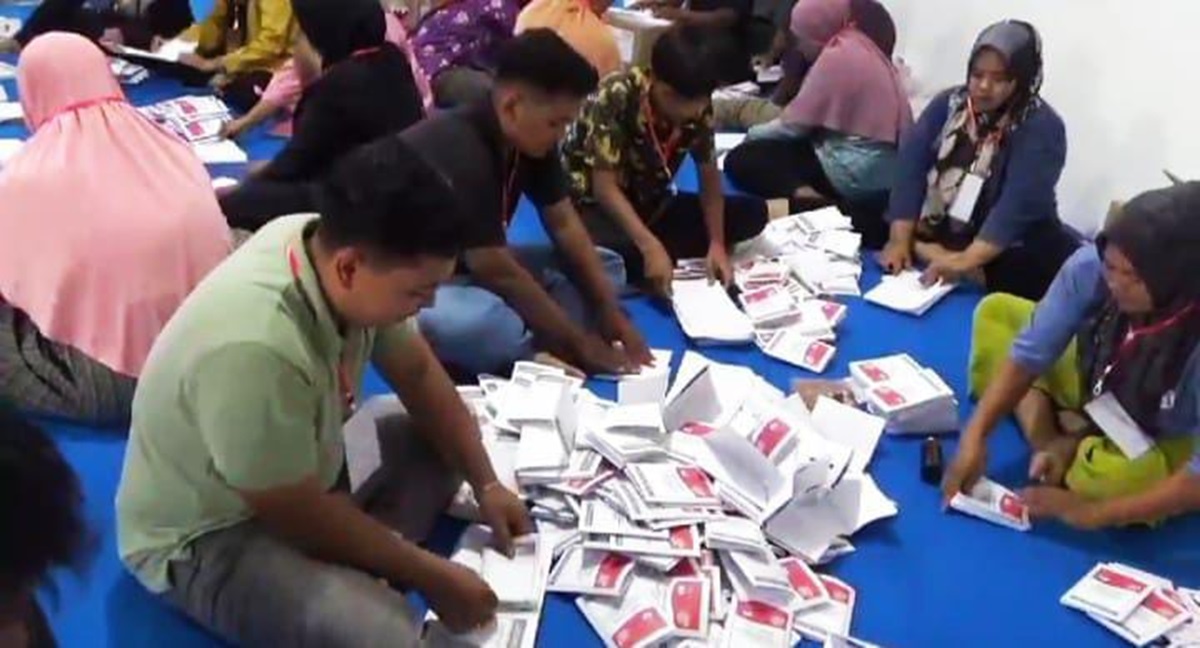 KPU Tanjab Timur Masih Kekurangan Ratusan Surat Suara Pilpres