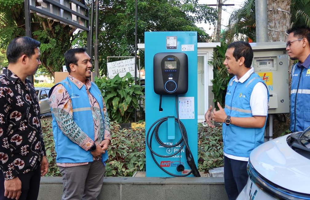 Pertama di Bengkulu! PLN Resmikan SPKLU Kemitraan, Dukung Kenyamanan Mudik Ramadhan dan Idul Fitri Masyarakat