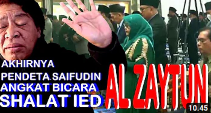 Dukung Pendiri Ponpes Al Zaytun Indramayu, Pendeta Saifuddin Ibrahim: Ini Anakmu yang Hilang, Haleluya!