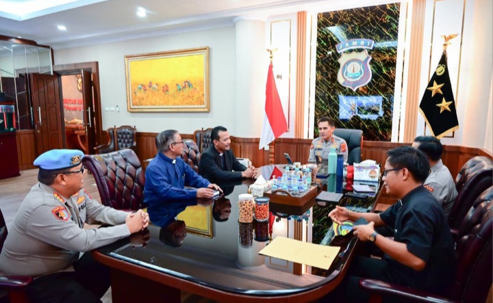 Terima Audiensi Praeses dan Pendeta HKBP Jambi, Ini yang Disampaikan Kapolda