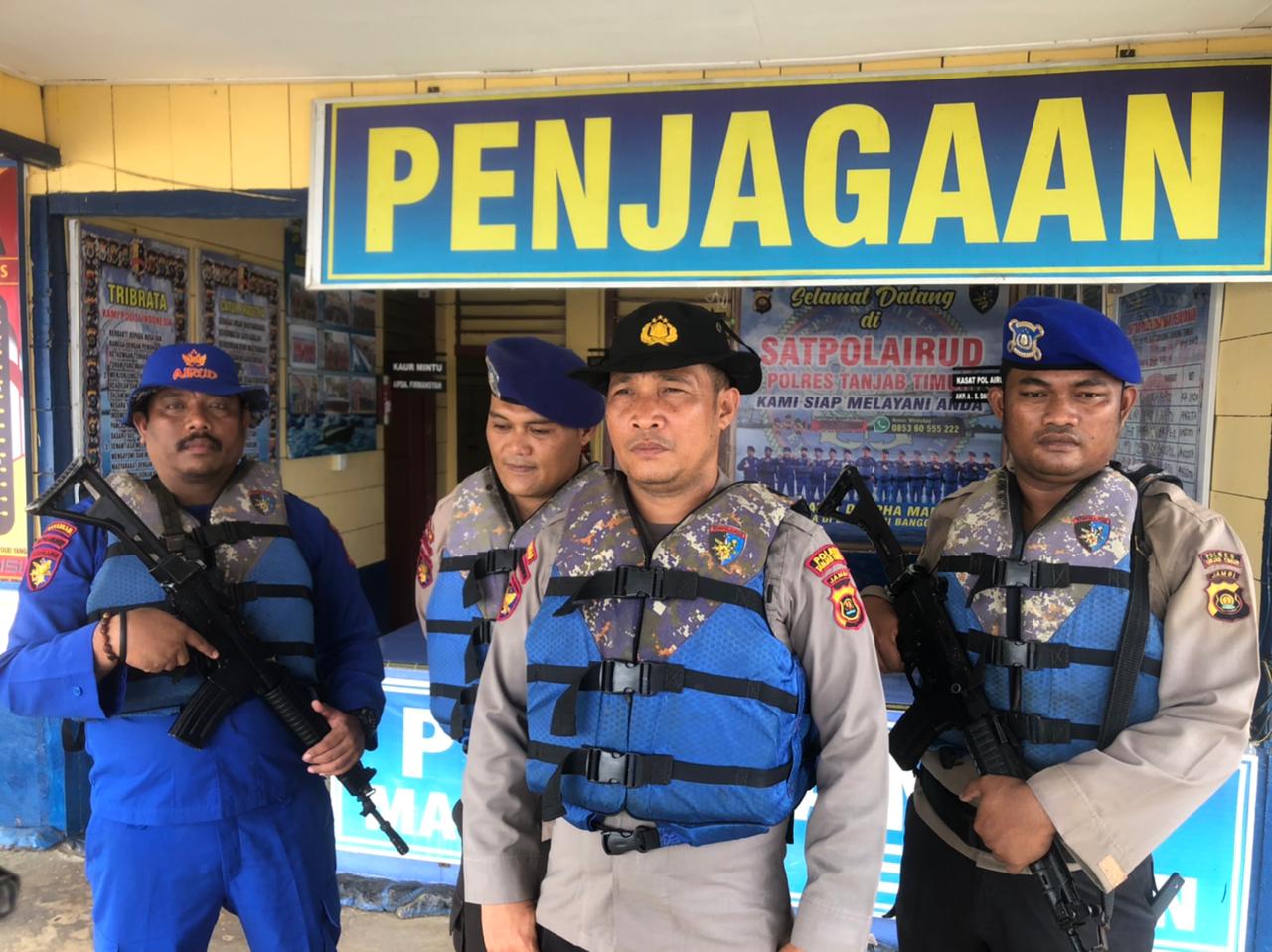 Bajak Laut yang Beraksi di Perairan Tanjab Timur Ditangkap Polisi