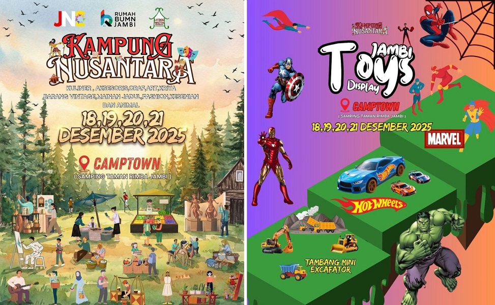 Serunya Kampung Nusantara 2025 di Jambi, Kuliner, Budaya, hingga Satwa Lucu Jadi Satu