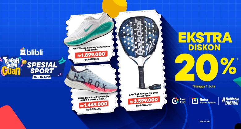 Lagi Suka Main Badminton, Ini Tipe Raket yang Paling Sering Digunakan!