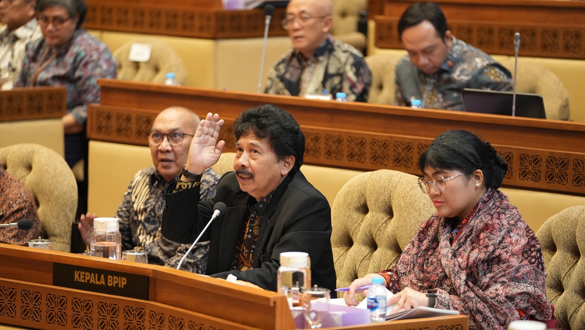 Rapat Dengar Pendapat, Komisi II DPR RI Dukung dan Dorong Perkuat Kelembagaan BPIP