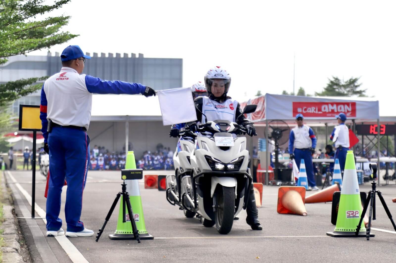 Kalibrasi Kualitas Edukasi, AHM Gelar Kompetisi Instruktur Safety Riding