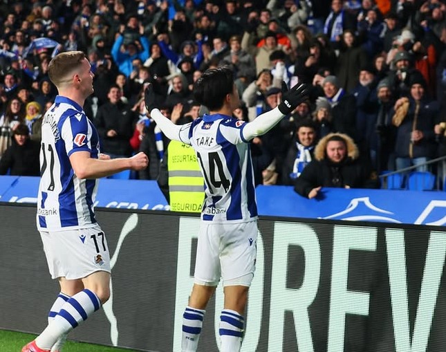 Real Sociedad menang tipis 1-0, Kubo jadi pahlawan kemenangan atas Villarreal