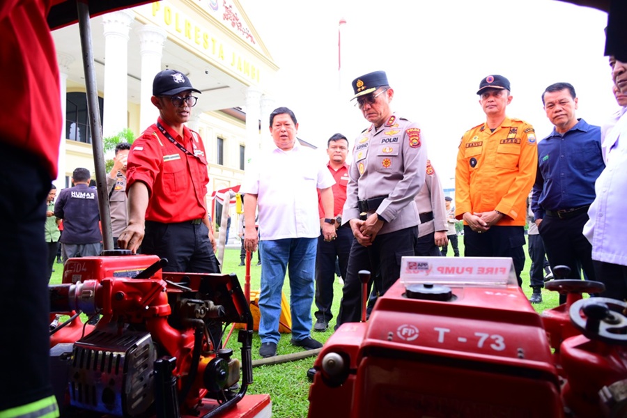 Siaga Karhutla 2026! Kapolda Jambi Turun Langsung, Warning Keras: Respons Harus Cepat dan Terukur!