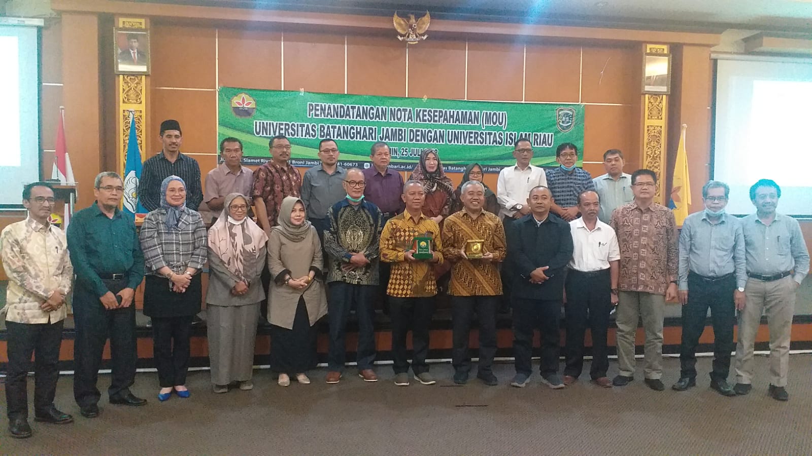 Universitas Batanghari dan Universitas Islam Riau Jalin Kerjasama