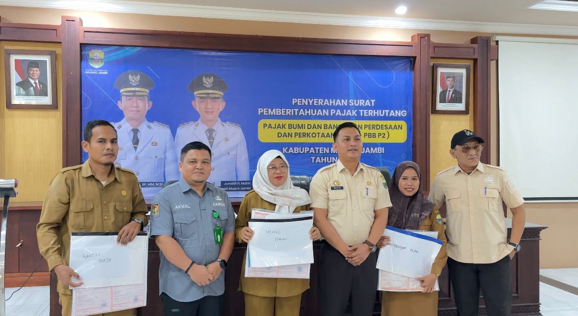 Kejar Target Rp14,6 Miliar, BPPRD Muaro Jambi Sebar 90 Ribu SPPT PBB-P2 2026