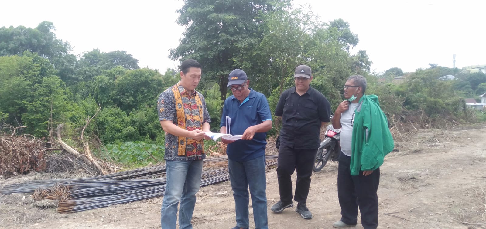 Pembangunan SMAN 12 Dipastikan Molor, Anggota DPRD Provinsi Jambi Budiyako Kasih Target