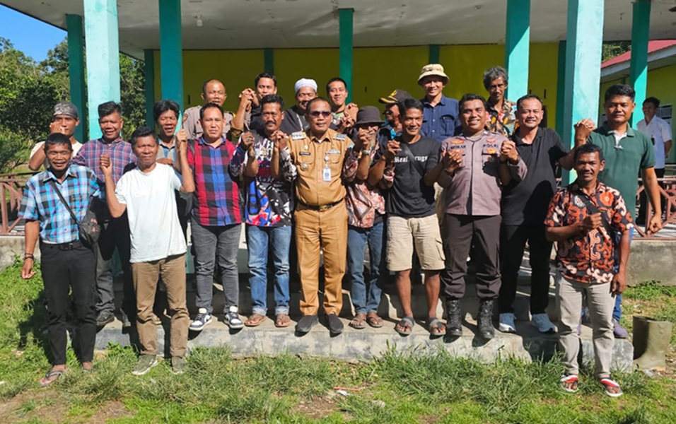 Aman Damai, SAD Bersepakat dan Janji akan Ikut Menjaga Perusahaan Sawit Sari Aditya Loka