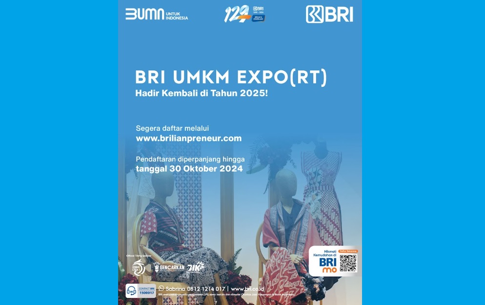 Jadi Ajang Masuk Pasar Global! Saatnya UMKM Daftar BRI UMKM EXPO(RT) 2025