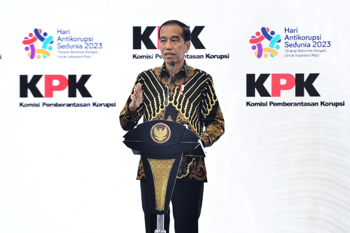 Presiden Jokowi: Korupsi Saat ini Melibatkan Teknologi