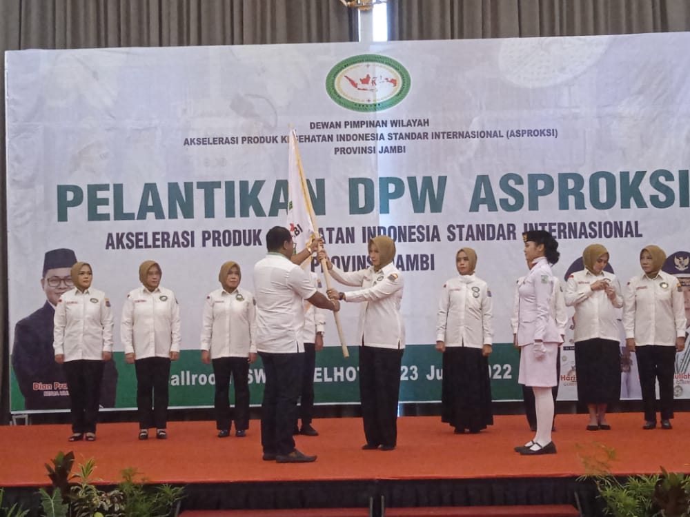 DPW Asproksi Provinsi Jambi 2022/2025 Resmi Dilantik