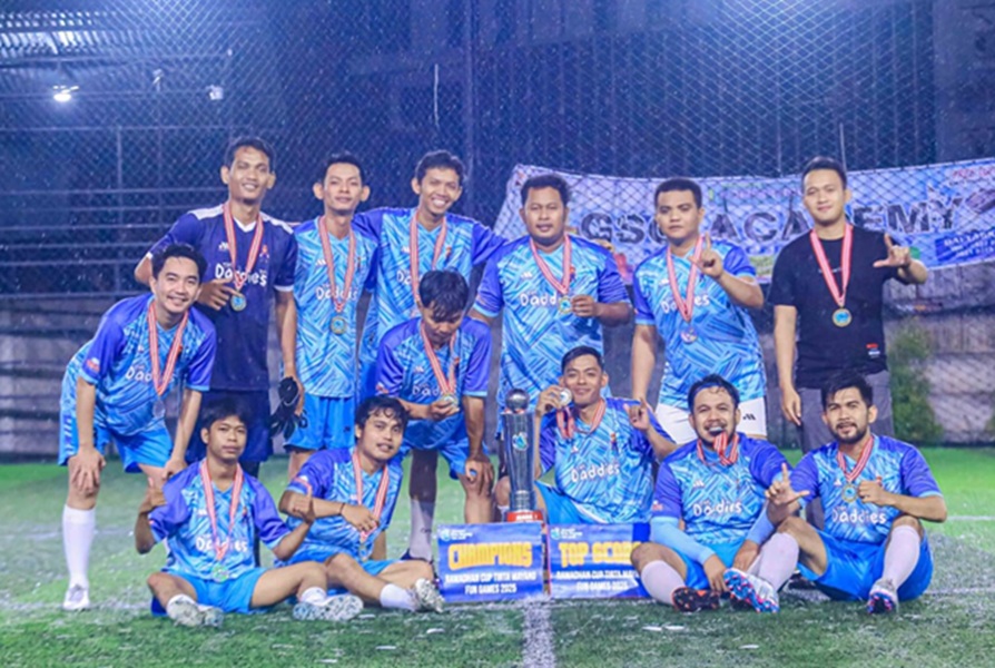 Tirta Mayang FC Juara 'Tirta Mayang Ramadhan Fun Games 2025', Erza Kurniawan Top Skor