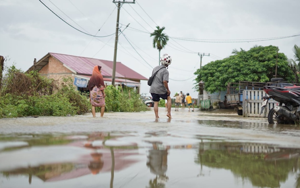 Gawat! Banjir di Muaro Jambi, 8.355 Rumah Terdampak, Sekolah Ikut Terendam