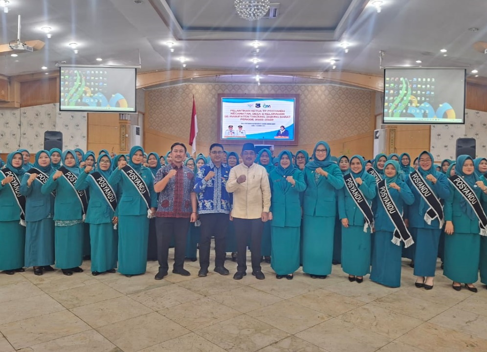 Pelantikan Ketua TP Posyandu se-Tanjung Jabung Barat Berjalan Sukses, Bupati Tekankan Penguatan Layanan Dasar