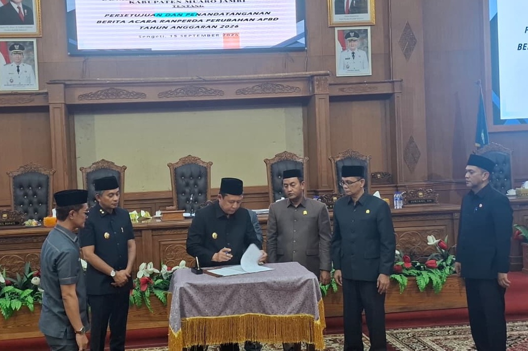 APBD Perubahan 2026 Muaro Jambi Disepakati, Ini Peringatan dari DPRD