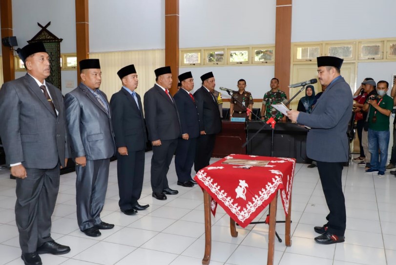 Bupati Bungo Lantik 8 Pejabat Pimpinan Tinggi Pratama