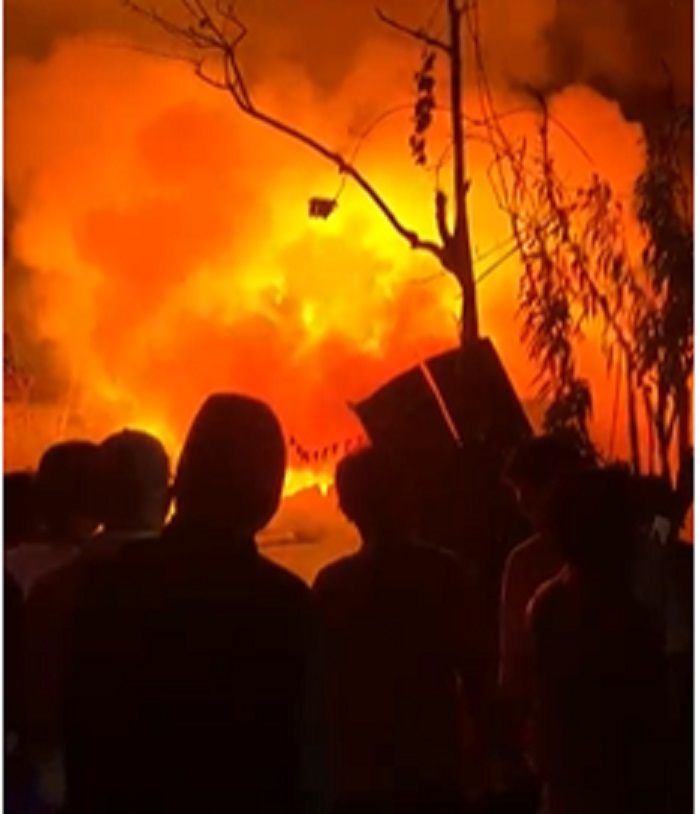 Kebakaran Rumah di Nipah Panjang Tanjab Timur, Kerugian Capai Rp 500 Juta