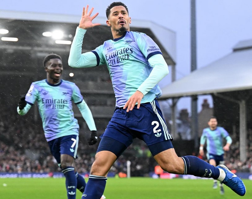 Arsenal Berbagi Poin di Kandang Fulham Usai Bermain Imbang 1-1 di Liga Inggris 