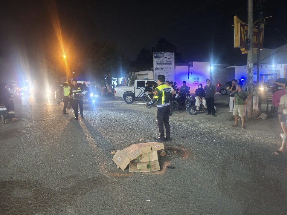 Honda Beat Senggol Bak Truk di Telanaipura Kota Jambi, Mahasiswi Meninggal Dunia