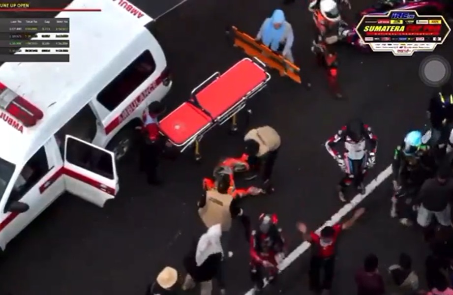 Kabar Duka! Awhin Sanjaya Meninggal Dunia Usai Kecelakaan di Grand Final Sumatera Cup Prix 2025 