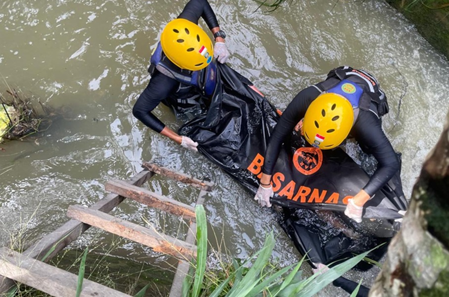 Tubuh Bocah yang Hanyut Terseret Arus Drainase di Kota Jambi Akhirnya Ditemukan