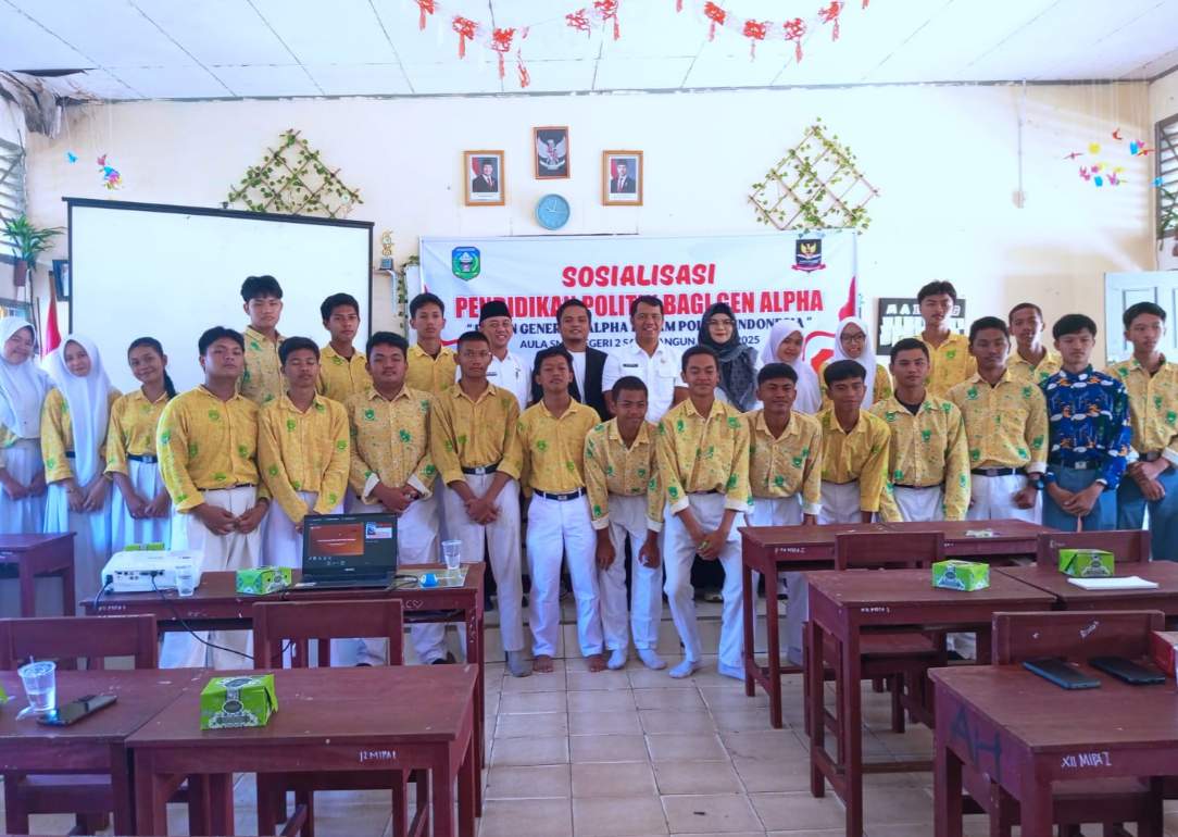 Bekali Generasi Muda Pemahaman Politik, Pemkab Sarolangun Gelar Sosialisasi Pendidikan Politik Bagi Gen Alpha