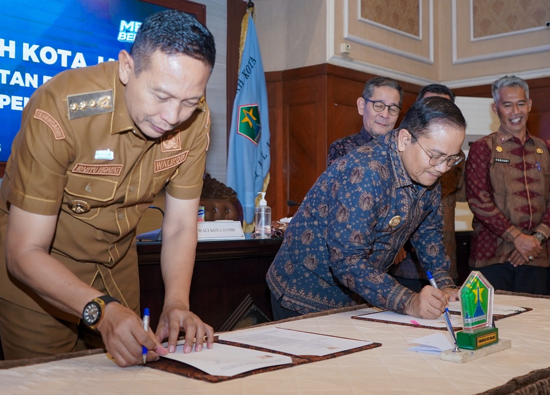 Optimalisasi PAD Jambi, Pemkot Kolaborasi dengan Pemkot Malang Adopsi Aplikasi Persada