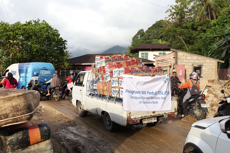 Percepat Pemulihan Bencana di Sumatra, BRI Terus Salurkan Bantuan di Lebih dari 40 Lokasi