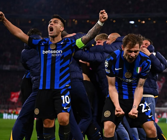Hasil Liga Champions! Bayern Tumbang 1-2 dari Inter di Hadapan Fans Sendiri
