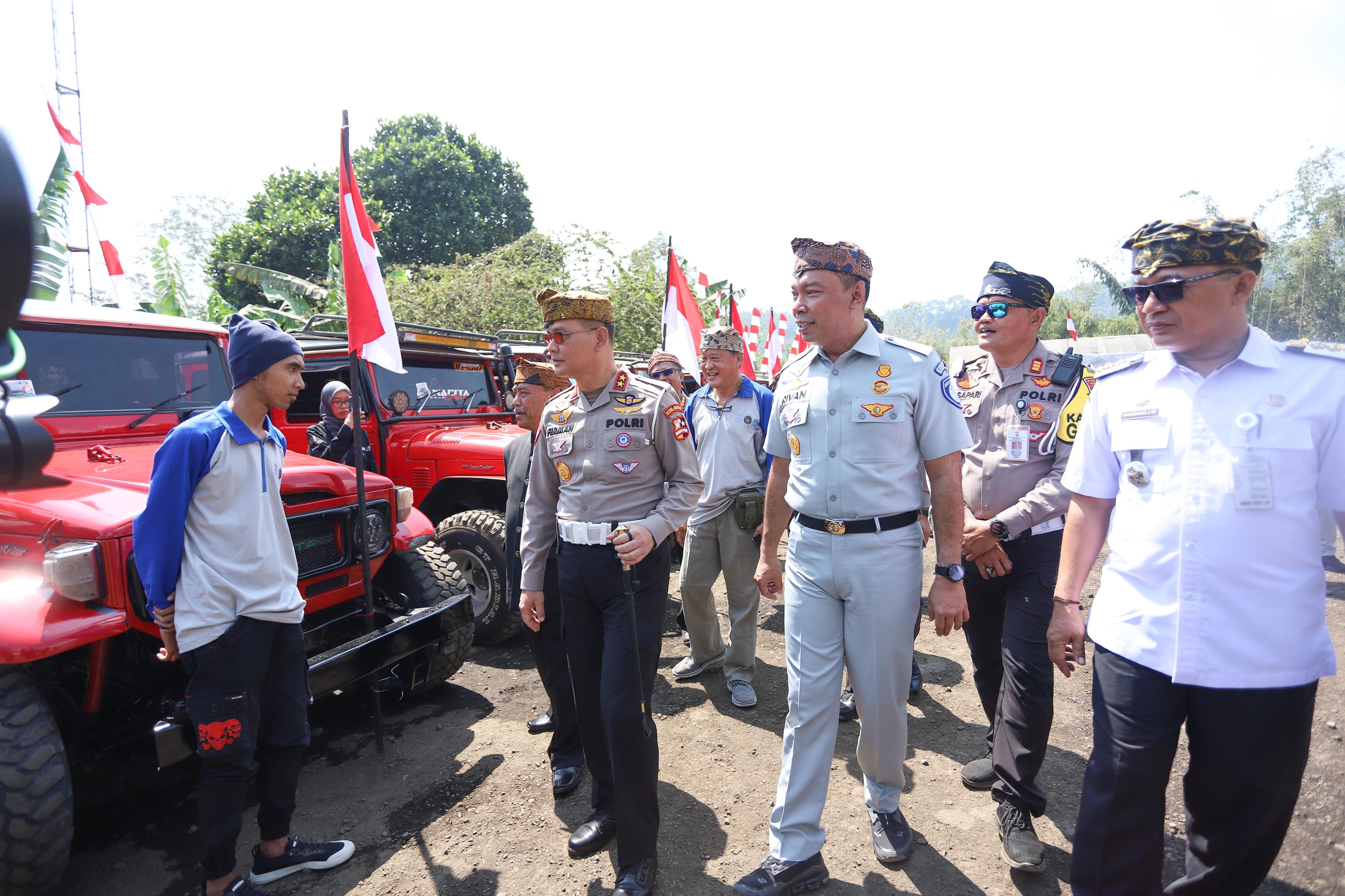 Jasa Raharja dan Korlantas Polri Ajak Perwakilan Empat Akses Angkutan Wisata Bromo