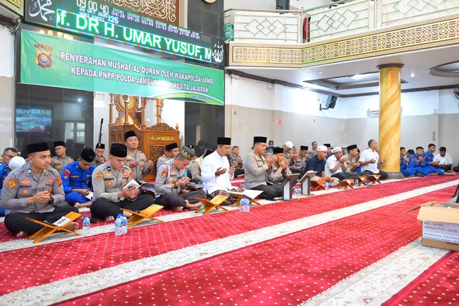 Wakapolda Jambi Harap Khotmil Qur'an Bisa Dilaksanakan Tiap Bulan