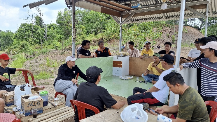 Sambil Gotong Royong, H Abdul Rahman Serap Aspirasi Masyarakat