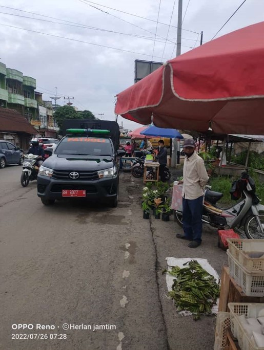 PKL di Jalan Orang Kayo Pingai Masih Membandel