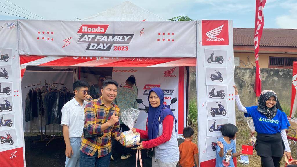 Ramai Dikunjungi, Honda Sinsen Sukses Gelar Honda AT Family Day