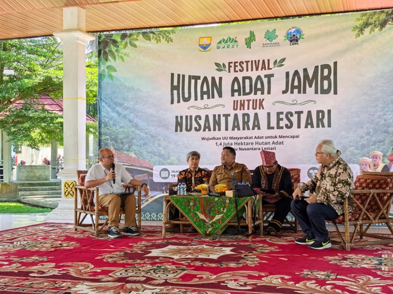 Festival Hutan Adat Jambi untuk Nusantara Lestari