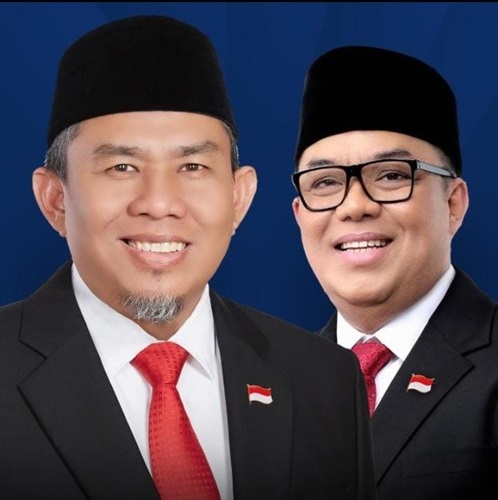 Pilwako Jambi 2024, H Abdul Rahman-Muhammad Guntur Muchtar Dapat Nomor Urut 2 