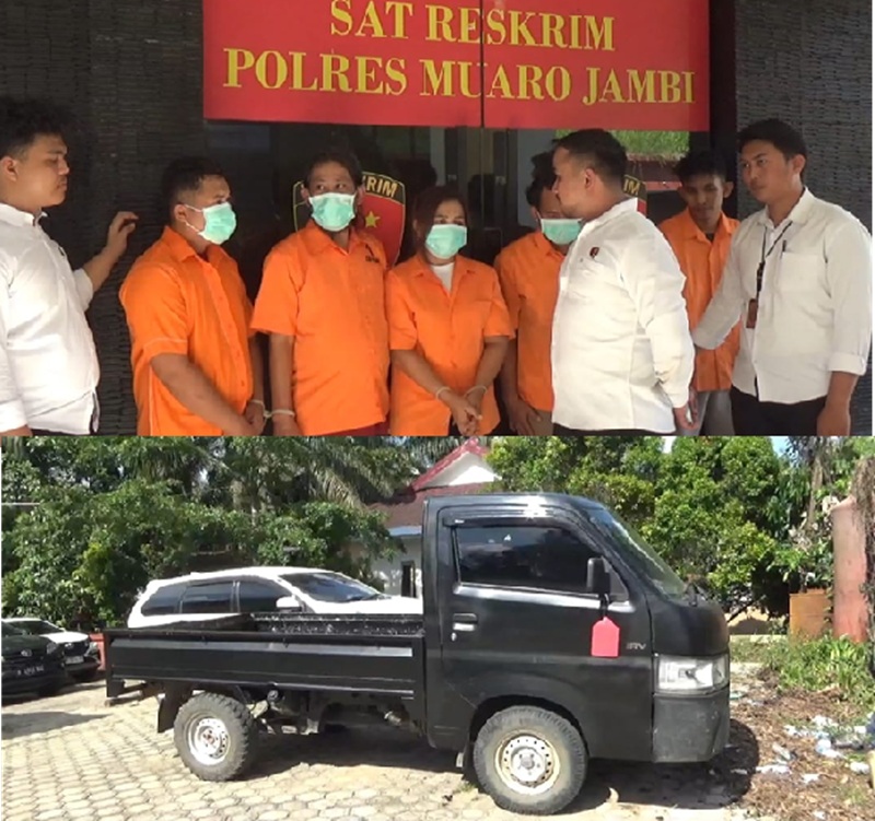 Tragis! Adik Jadi Otak Pencurian, Suruh Debt Collector Palsu Asal Bungo Rampas Mobil Kakaknya di Muaro Jambi