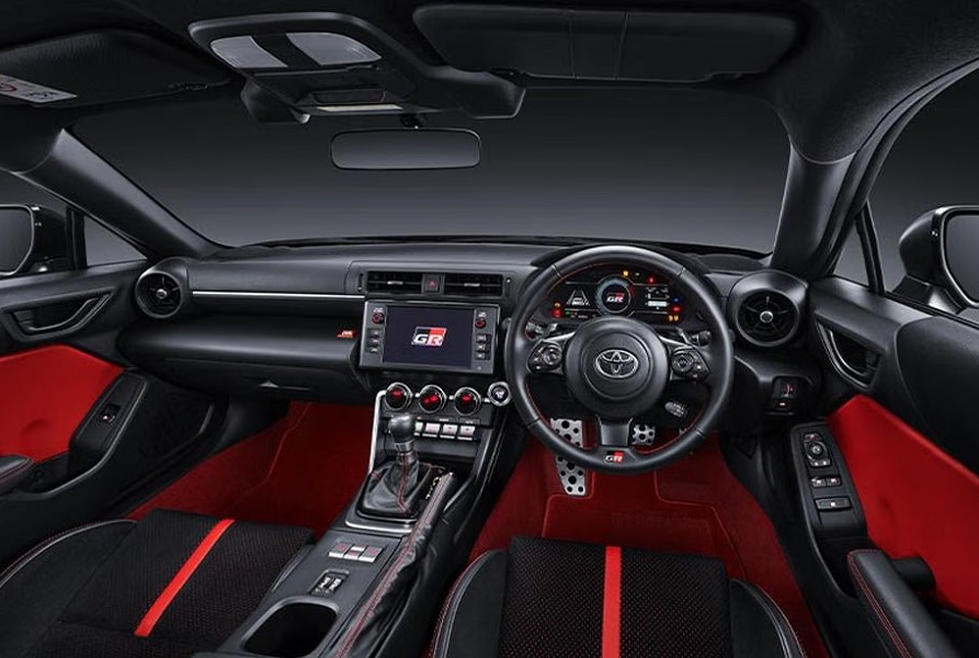 Nuansa Balap Kian Kental, Begini Tampilan Interior Toyota GR86 2026