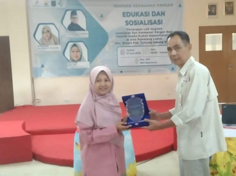 Tingkatkan Mutu dan Kualitas, SKK Migas PetroChina Berikan Edukasi Kantin Sehat Kepada 17 UMKM